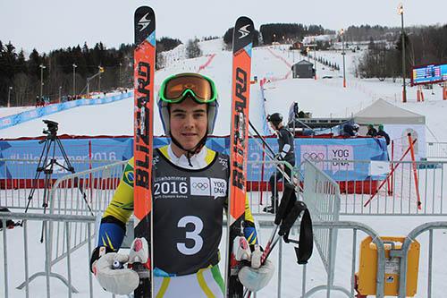 Michel Macedo conquistou um resultado expressivo em sua estreia em Lillehammer-2016 / Foto: Christian Dawes/COB